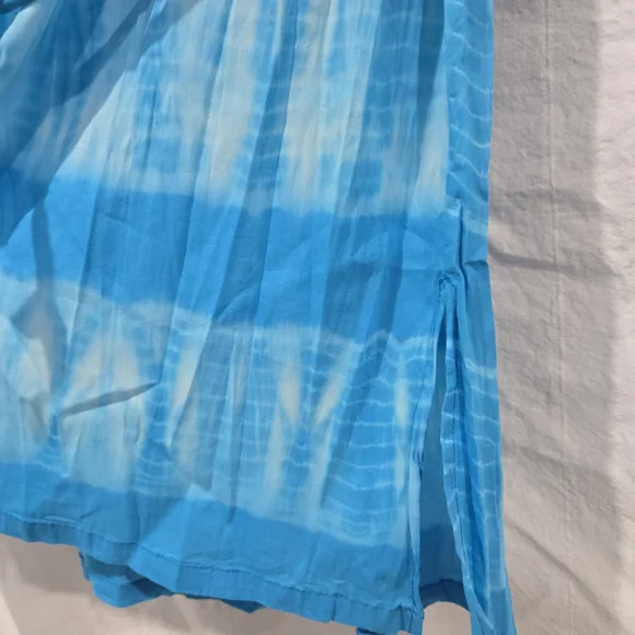 NWOT Athleta Swim Cover Up Cotton Tie Dyed Medium - Picture 7 of 7